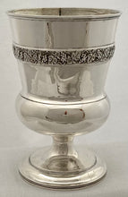 Georgian, George III, Silver Goblet. London 1817 Houhgam, Royes & Dix. 7.9 troy ounces.