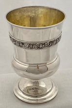 Georgian, George III, Silver Goblet. London 1817 Houhgam, Royes & Dix. 7.9 troy ounces.