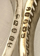 Four George III Silver Salts With Blue Glass Liners. London 1797 William Abdy II. 5 troy ounces.