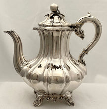 William IV Silver Coffee Pot. London 1831 The Barnards. 28.5 troy ounces.