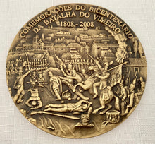 Battle of Vimeiro, Peninsular War, Bicentenary Commemorative Relief Medallion, 1808 - 2008.