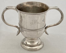 Georgian, George III, Silver Loving Cup. London 1768 John French. 9.5 troy ounces.