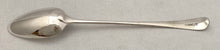Georgian, George III, Silver Basting Spoon. London 1787 George Smith III & William Fearn. 3.3 troy ounces.