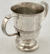 Georgian, George III, Silver Loving Cup. London 1768 John French. 9.5 troy ounces.