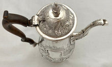 Georgian, George III, Silver Coffee Pot. London 1802 William Hall.  23.4 troy ounces.