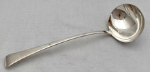 Georgian, George III, Silver Soup Ladle. London 1809 Robert Rutland. 6 troy ounces.