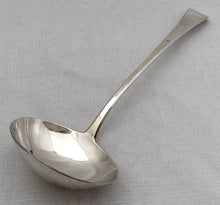 Georgian, George III, Silver Soup Ladle. London 1809 Robert Rutland. 6 troy ounces.