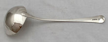 Georgian, George III, Silver Soup Ladle. London 1809 Robert Rutland. 6 troy ounces.