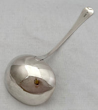 Georgian, George III, Silver Soup Ladle. London 1809 Robert Rutland. 6 troy ounces.