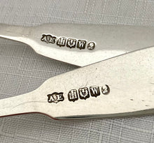 Georgian, George IV, Pair of Scottish Silver Cream Ladles. Edingburgh 1828, Adam Elder. 1.8 troy ounces.