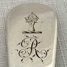 Georgian, George IV, Pair of Scottish Silver Cream Ladles. Edingburgh 1828, Adam Elder. 1.8 troy ounces.