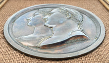 Napoleon Bonaparte & Marie Louise, Duchess of Parma, Bronze Relief Plaque.