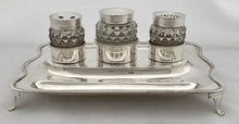 Georgian, George III, Silver Inkstand. London 1804 Robert Hennell I & Samuel Hennell. 17 troy ounces.