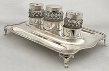 Georgian, George III, Silver Inkstand. London 1804 Robert Hennell I & Samuel Hennell. 17 troy ounces.