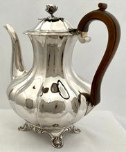 William IV Silver Coffee Pot. London 1835 Charles Fox II. 28.5 troy ounces.