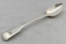 Victorian Silver Basting Spoon. London 1844 Samuel Hayne & Dudley Cater. 3.8 troy ounces