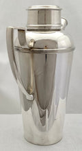 Art Deco Silver Plated Cocktail Shaker. Asprey London circa 1930's.
