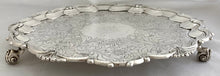 A Victorian Old Sheffield Plate Salver for the 6th East India Company Cavalry, circa 1840.
