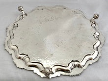 A Victorian Old Sheffield Plate Salver for the 6th East India Company Cavalry, circa 1840.
