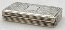 Early Victorian Silver Snuff Box. Birmingham 1838 Francis Clark. 0.7 troy ounces.
