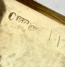 Early Victorian Silver Snuff Box. Birmingham 1838 Francis Clark. 0.7 troy ounces.