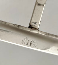 Georgian, George III, Silver Toast Rack. Sheffield 1805 Thomas Law. 6 troy ounces.