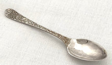 Twelve Victorian Naturalistic Double Struck Teaspoons & Sugar Tongs, circa 1880 - 1900.