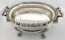 Victorian Silver Plated Lion Mask Soup Tureen, circa 1850