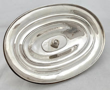 Victorian Silver Plated Lion Mask Soup Tureen, circa 1850