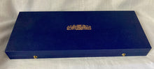 "The American Royal Family". Ten Silver Spoons with Cast Gilt Monarch Finials. London 1977 Library of Imperial History.   11.3 troy ounces.