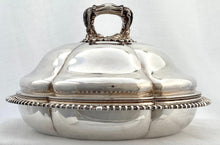Georgian, George IV,  Silver Circular Entree Dish. London 1830 Jospeh Angell I & John Angell I. 44 troy ounces.