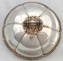 Georgian, George IV,  Silver Circular Entree Dish. London 1830 Jospeh Angell I & John Angell I. 44 troy ounces.