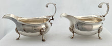 Georgian, George III, Pair of Silver Sauce Boats. London 1762 Benjamin Bickerton. 10 troy ounces.