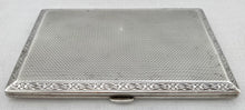 George V Silver Cigarette Case. Chester 1918 Asprey & Co Ltd. 6 troy ounces.