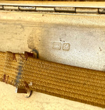 George V Silver Cigarette Case. Chester 1918 Asprey & Co Ltd. 6 troy ounces.