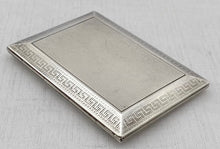 George V Silver Cigarette Case. London 1924 Asprey & Co Ltd. 2.7 troy ounces.