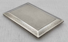 George V Silver Cigarette Case. London 1924 Asprey & Co Ltd. 2.7 troy ounces.