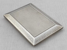 George V Silver Cigarette Case. London 1924 Asprey & Co Ltd. 2.7 troy ounces.