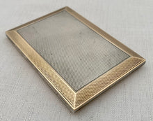 George V Silver Cigarette Case. London 1923 Asprey & Co Ltd. 2.2 troy ounces.