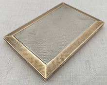 George V Silver Cigarette Case. London 1923 Asprey & Co Ltd. 2.2 troy ounces.