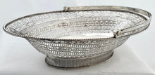 Georgian, George III, Silver Armorial Cake Basket. London 1781. 23 troy ounces.
