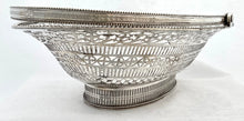 Georgian, George III, Silver Armorial Cake Basket. London 1781. 23 troy ounces.