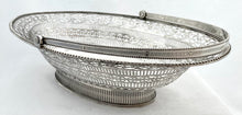 Georgian, George III, Silver Armorial Cake Basket. London 1781. 23 troy ounces.