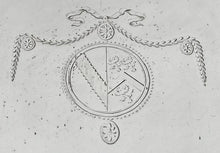 Georgian, George III, Silver Armorial Cake Basket. London 1781. 23 troy ounces.
