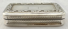 Georgian, George III, Silver Snuff Box. Birmingham 1813 Matthew Linwood. 2.9 troy ounces.