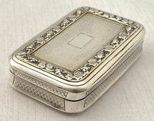 Georgian, George III, Silver Snuff Box. Birmingham 1813 Matthew Linwood. 2.9 troy ounces.
