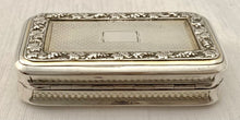 Georgian, George III, Silver Snuff Box. Birmingham 1813 Matthew Linwood. 2.9 troy ounces.