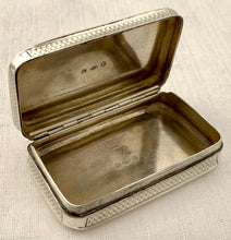 Georgian, George III, Silver Snuff Box. Birmingham 1813 Matthew Linwood. 2.9 troy ounces.