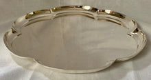 Asprey Hexafoil Silver Salver. London 1960. 29.6 troy ounces