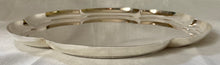 Asprey Hexafoil Silver Salver. London 1960. 29.6 troy ounces